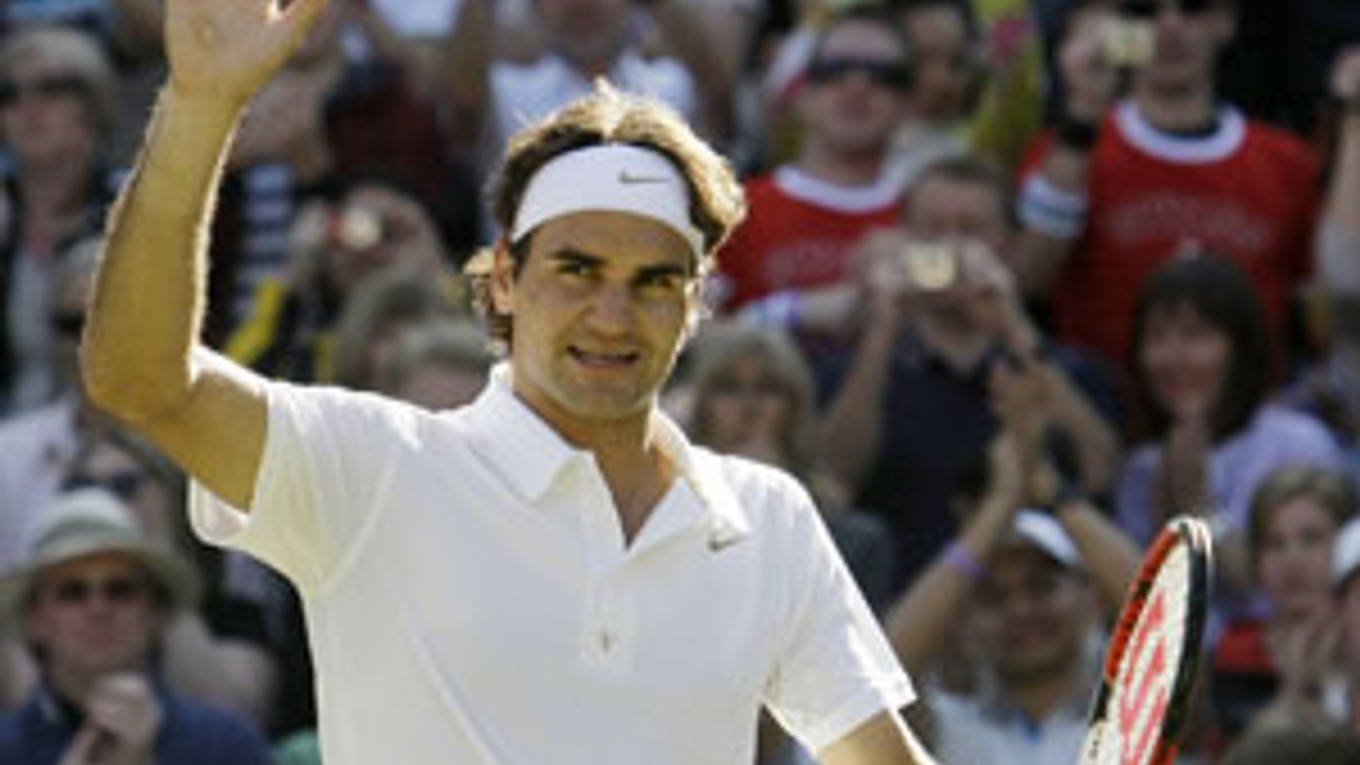 Rodger Federer je už v semifinále.