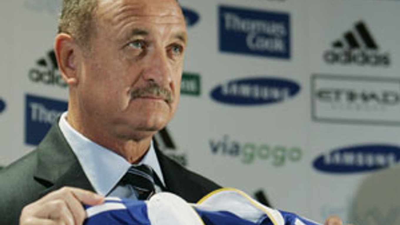 Nový tréner Chelsea Luiz Felipe Scolari.