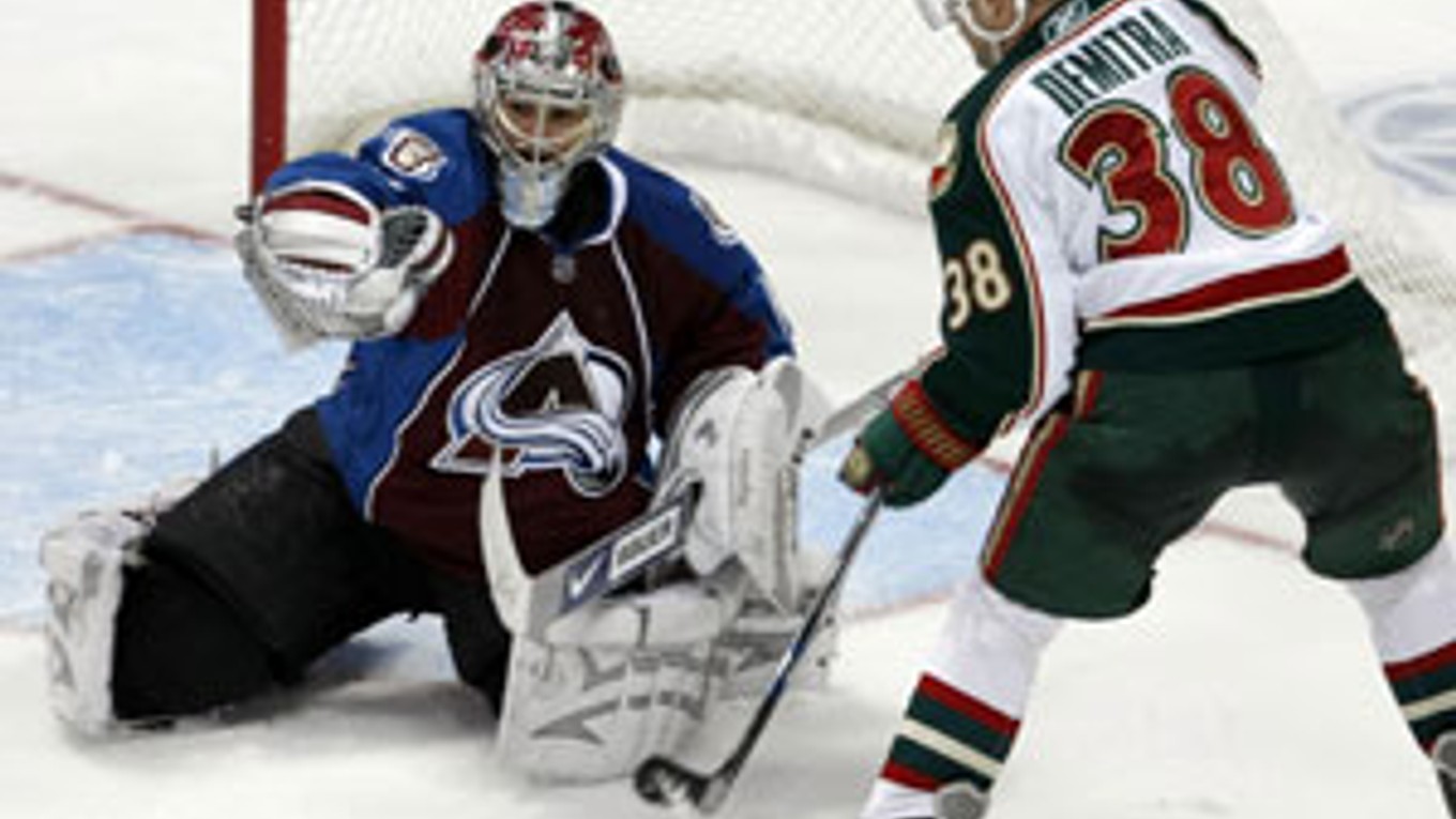 Pavol Demitra v drese Minnesota Wild.