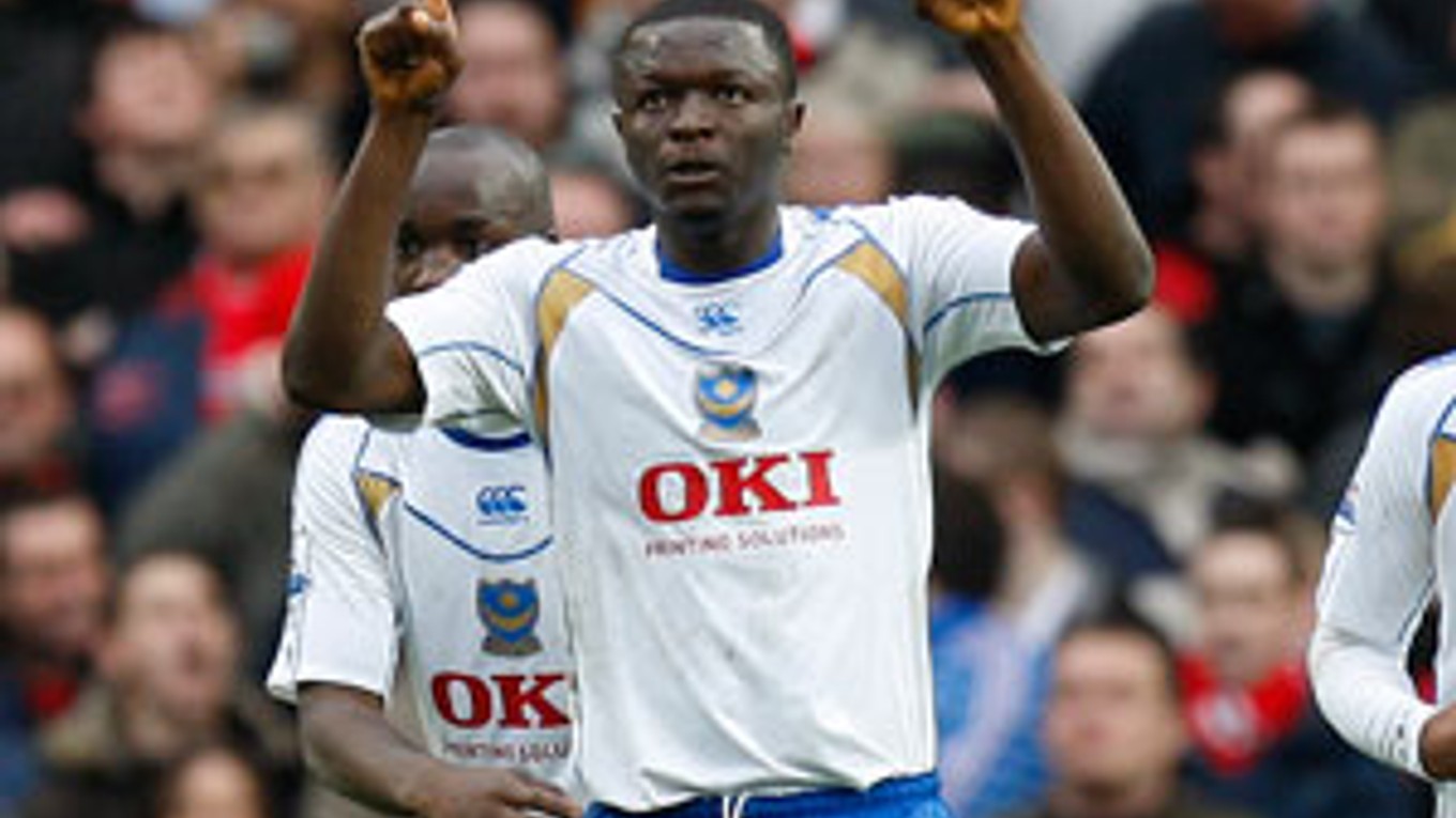 Ghanský stredopoliar Sulley Muntari.