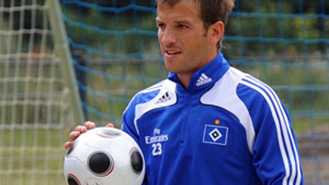 Holandský futbalový reprezentant Rafael van der Vaart.