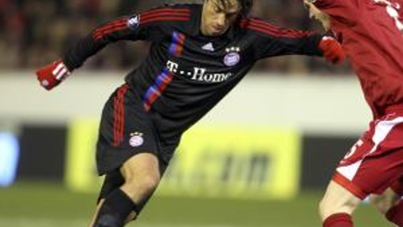 Luca Toni v drese Bayernu Mníchov