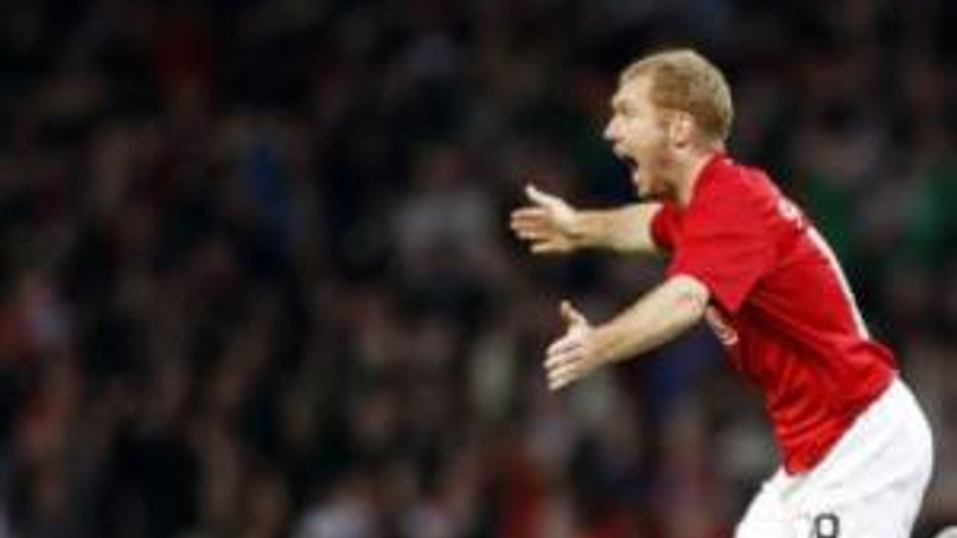 Paul Scholes rozhodol o postupe Manchestru United do finále Ligy majstrov.