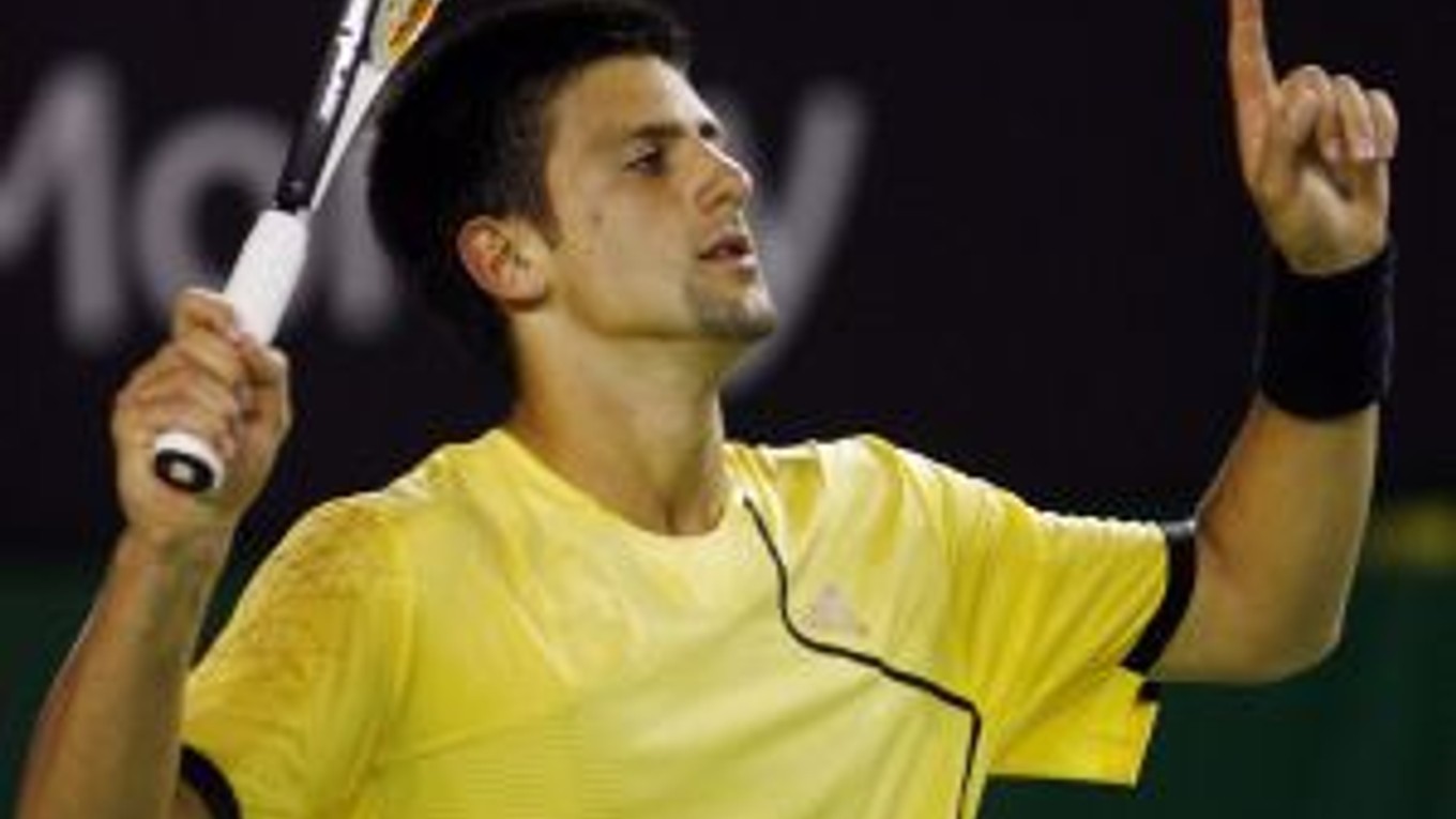 Novak Djokovič - zverenec Mariána Vajdu.