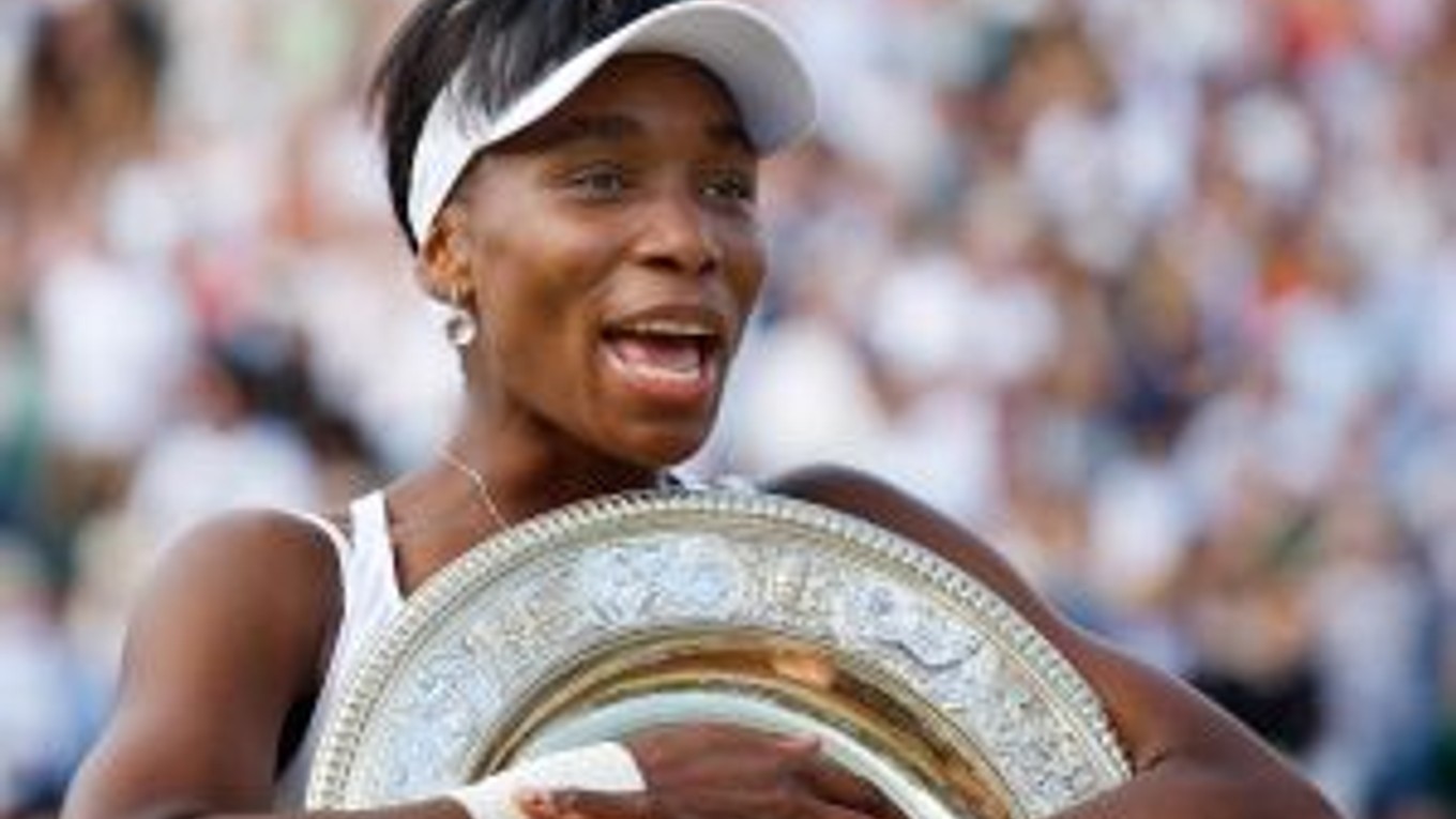Wimbledon: Venus Williamsová sa teší zo štvrtého víťazstva