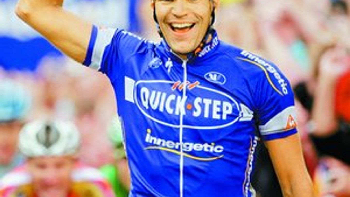 Víťaz 2. etapy Gert Steegmans z Belgicka.