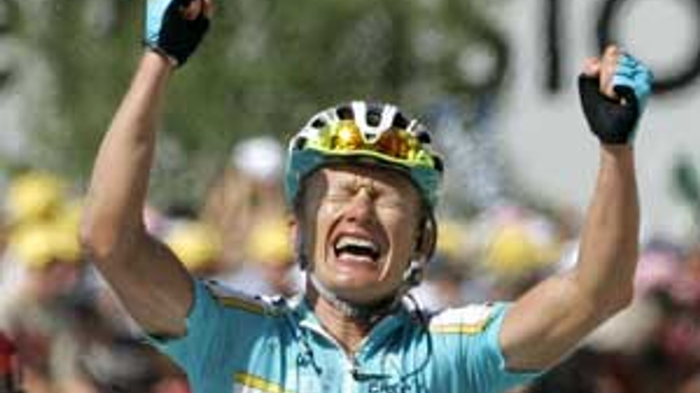 Kazach Alexander Vinokurov vyhral druhú etapu za tri dni, napriek tomu má stratu na lídra vyše 28 minút.