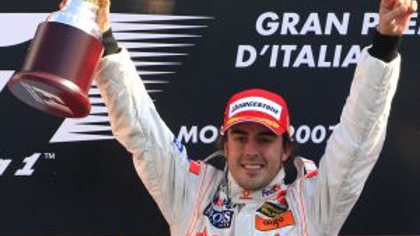 Víťazom Veľkej ceny Talianska sa stal Fernando Alonso.