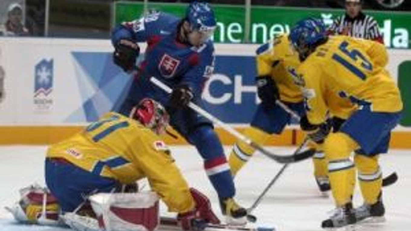 Slovensko prehraso Švédmi a so šampionátom sa lúči