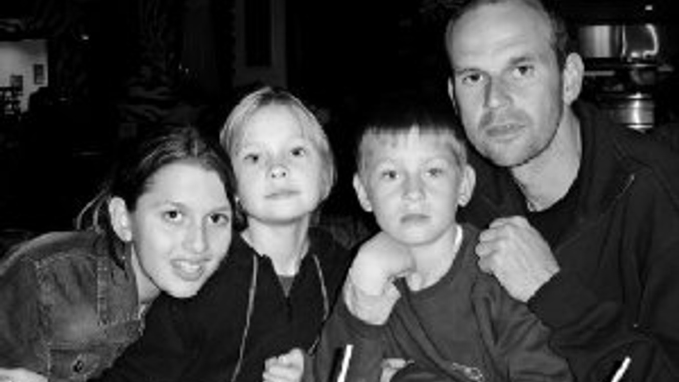Vencelovci - zľava Katarína, Michaela, Alex a otec Alexander. FOTO -ARCHÍV A.V.