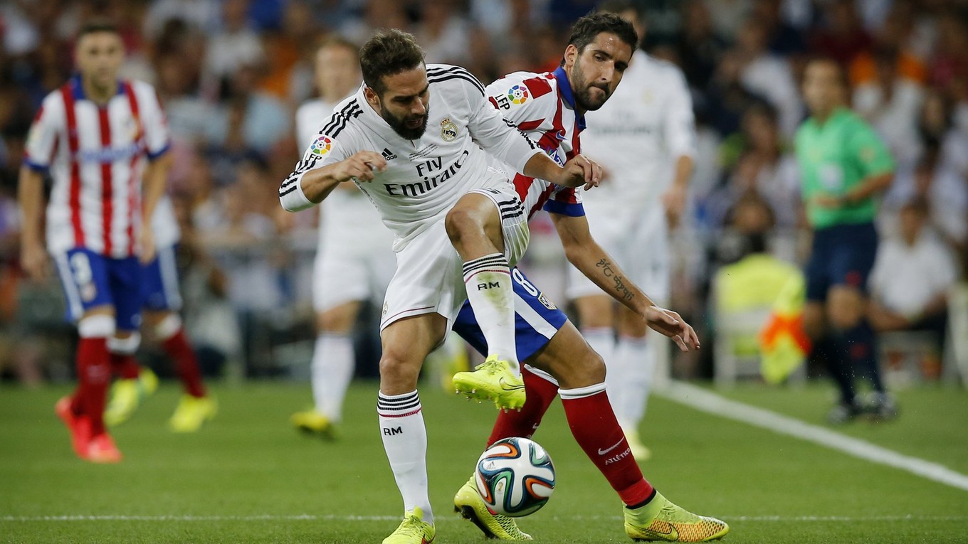 Daniel Carvajal (vľavo) a Raul Garcia.