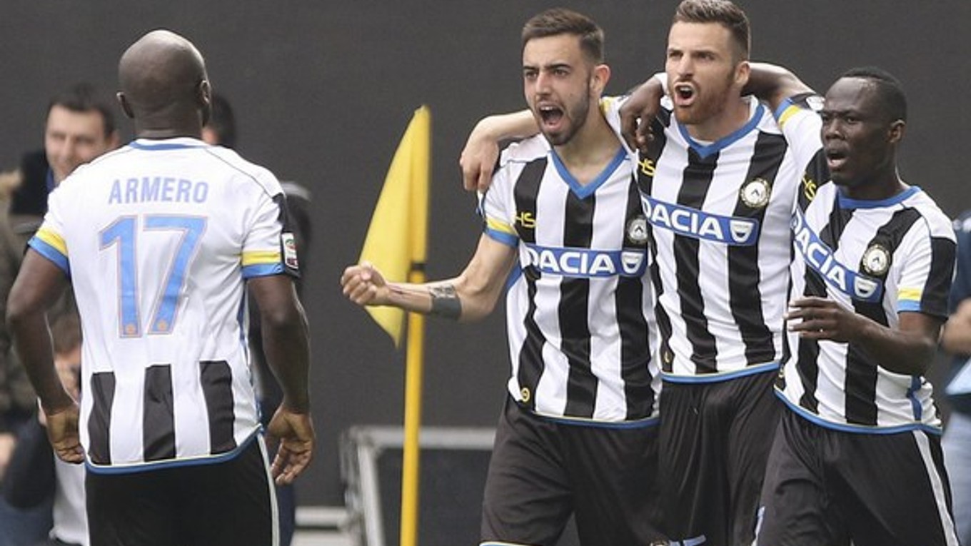 Futbalisti Udinese triumfovali.