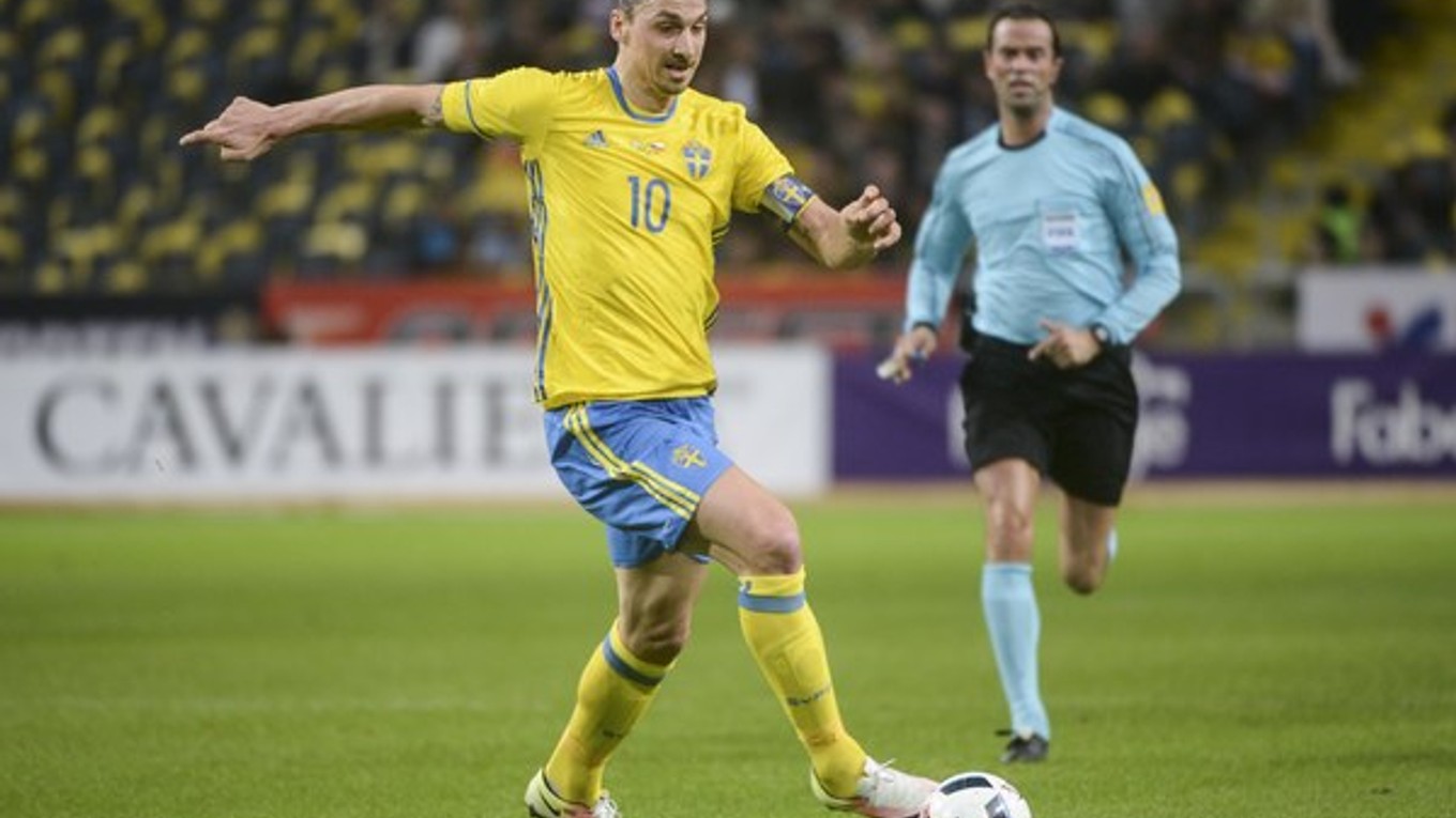 Zlatan Ibrahimovič patrí medzi najväčšie švédske hviezdy.