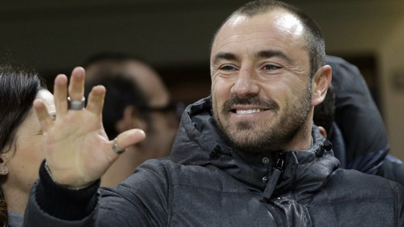 Nový tréner AC Miláno Cristian Brocchi.
