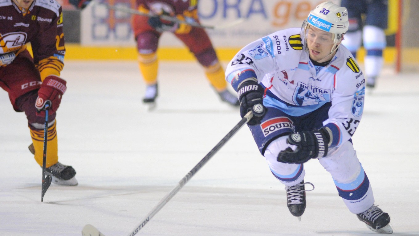 Tibor Kutálek je rozdielovým hokejistom Nitry v play off Tipsport ligy.