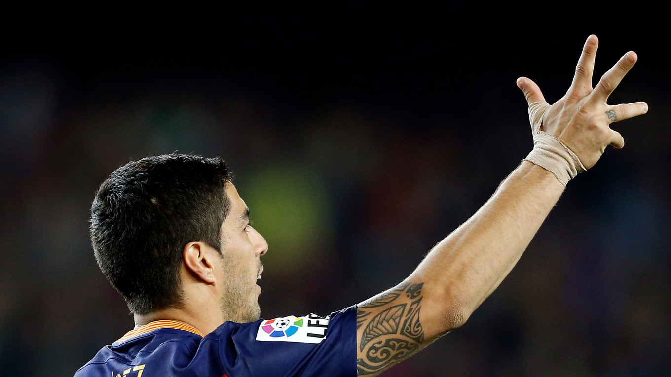 Suarez predbehol v tabuľke strelcov aj Cristiana Ronalda, ktorý je zranený.