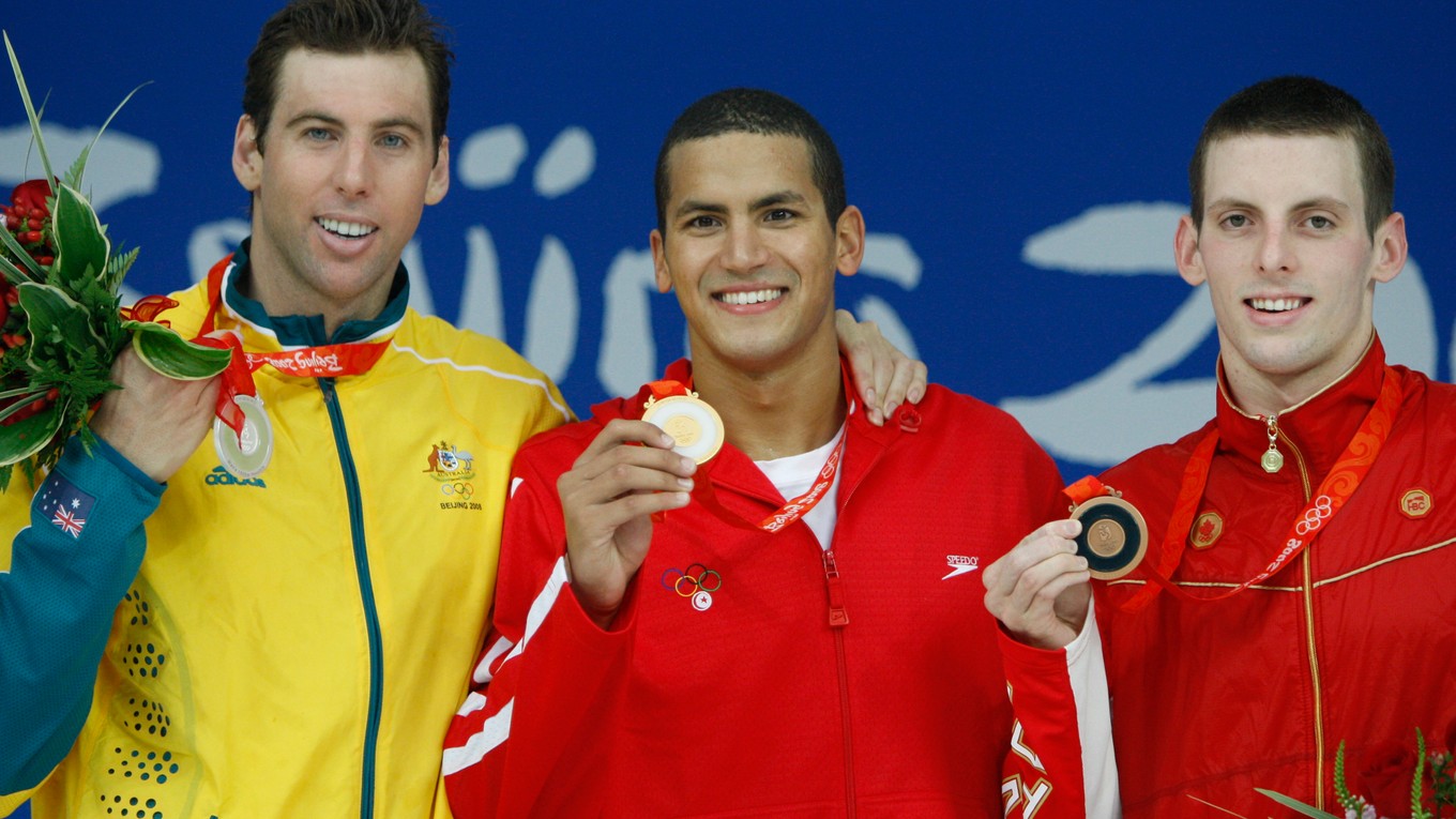 Hackett (vľavo) je viacnásobným olympijským medailistom.