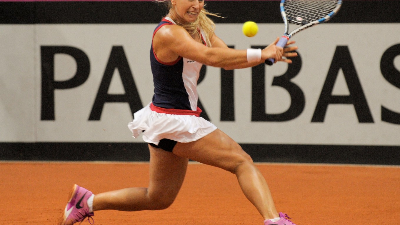 Dominika Cibulková vyhrala po dnešku nad Radwaňskou štyri z doterajších 11 vzájomných meraní síl.