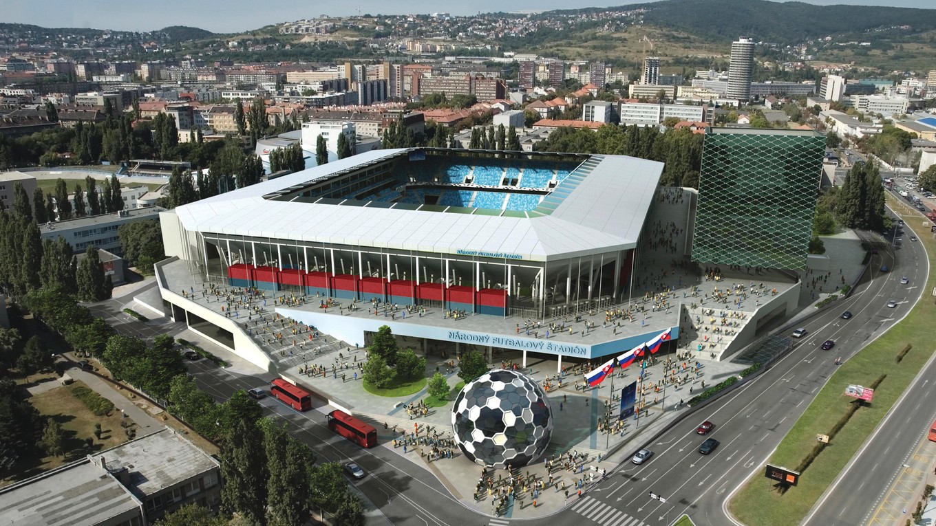 Projekt výstavby Národného futbalového štadióna sa ťahá už roky. 