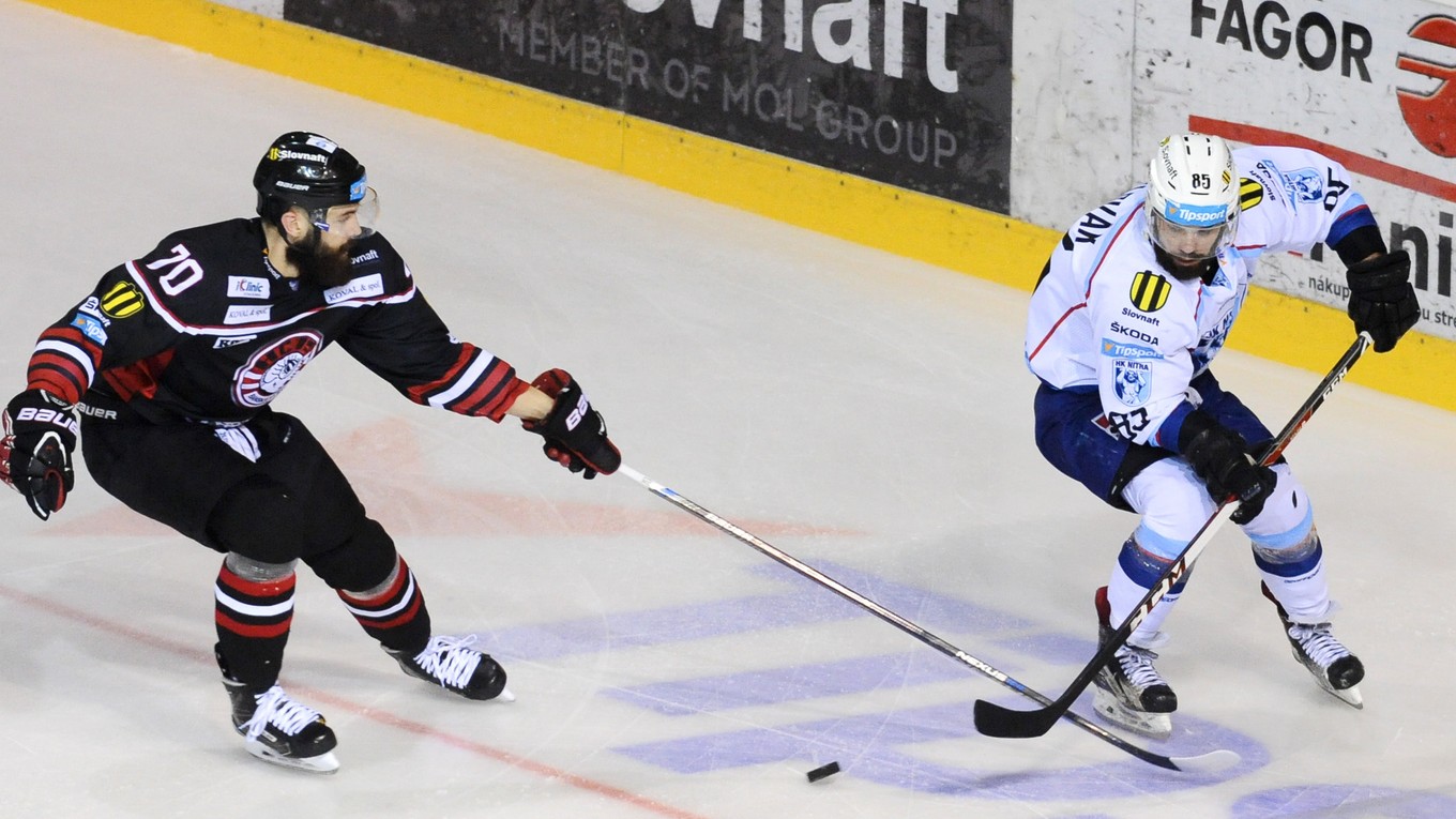 Václav Čížek (vľavo) je najnovšou posilou ambiciózneho nováčika v Tipsport lige.