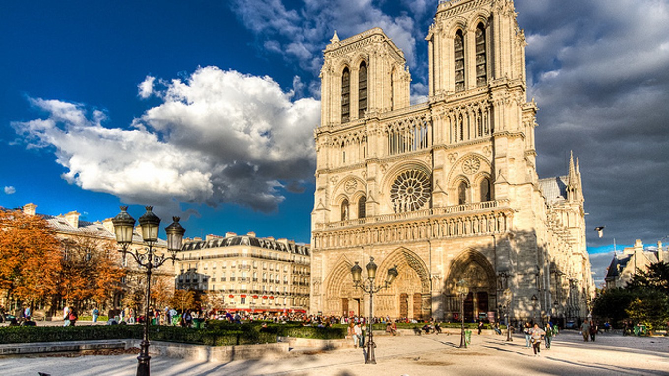 Parížska katedrála Notre Dame.