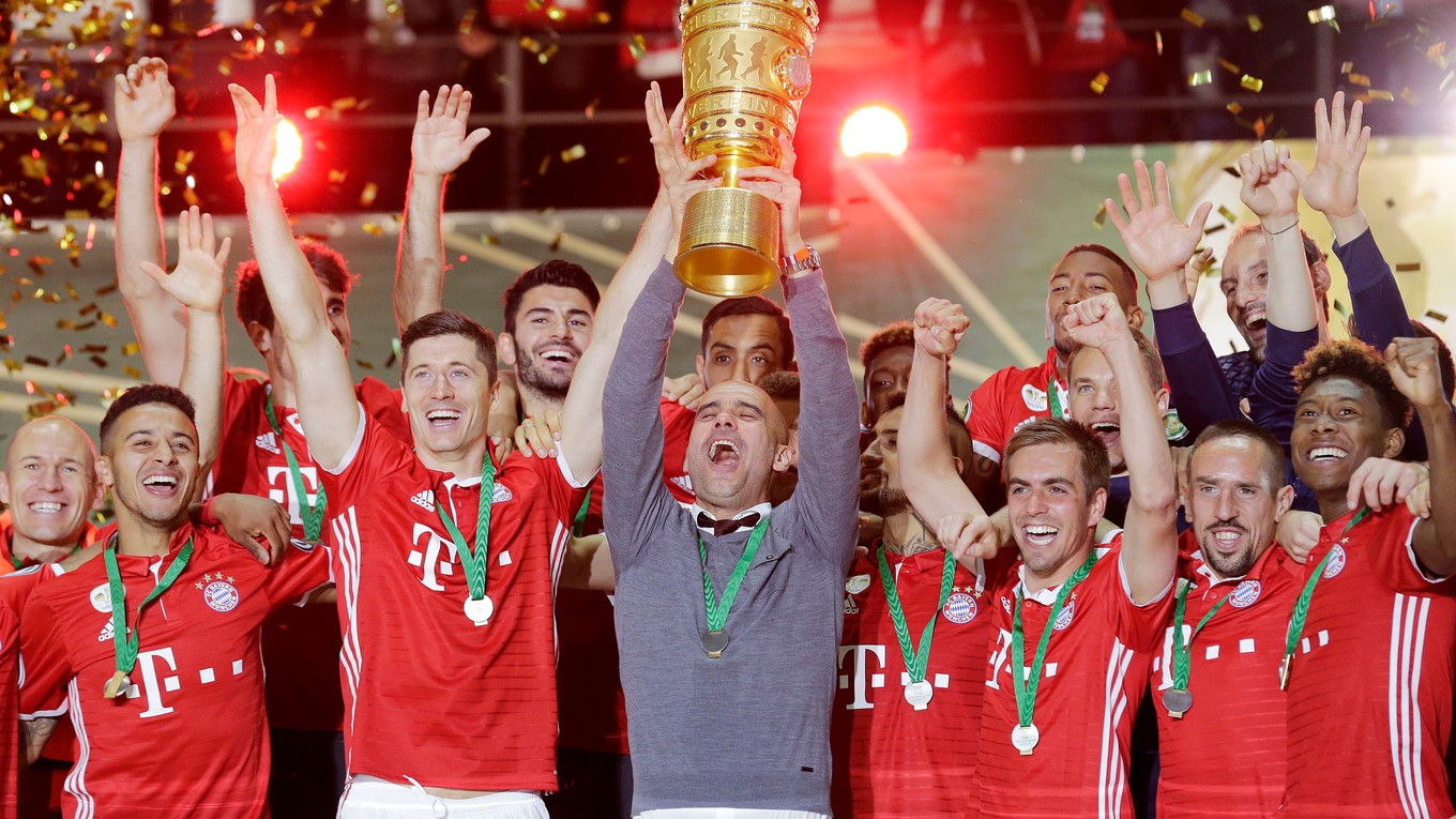 Radosť Bayernu nemala konca kraja.
