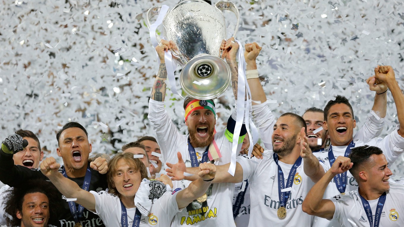 Real Madrid zdvíha ušatú trofej Ligy majstrov už jedenástykrát.