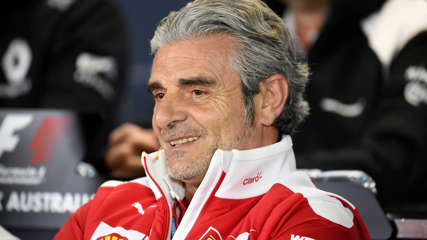 Šéf tímu Scuderia Ferrari Maurizio Arrivabene.