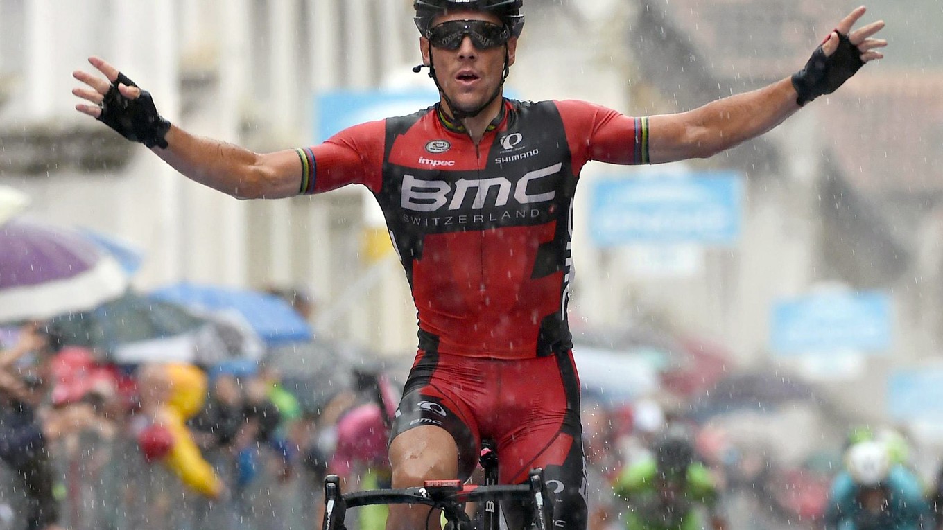 Belgický cyklista Philippe Gilbert.