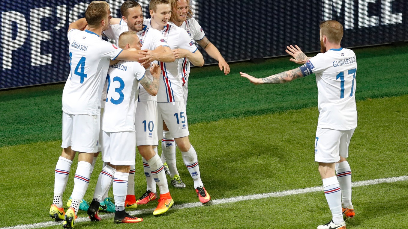 Futbalisti Islandu šokovali favorizované Portugalsko. Remizovali 1:1.