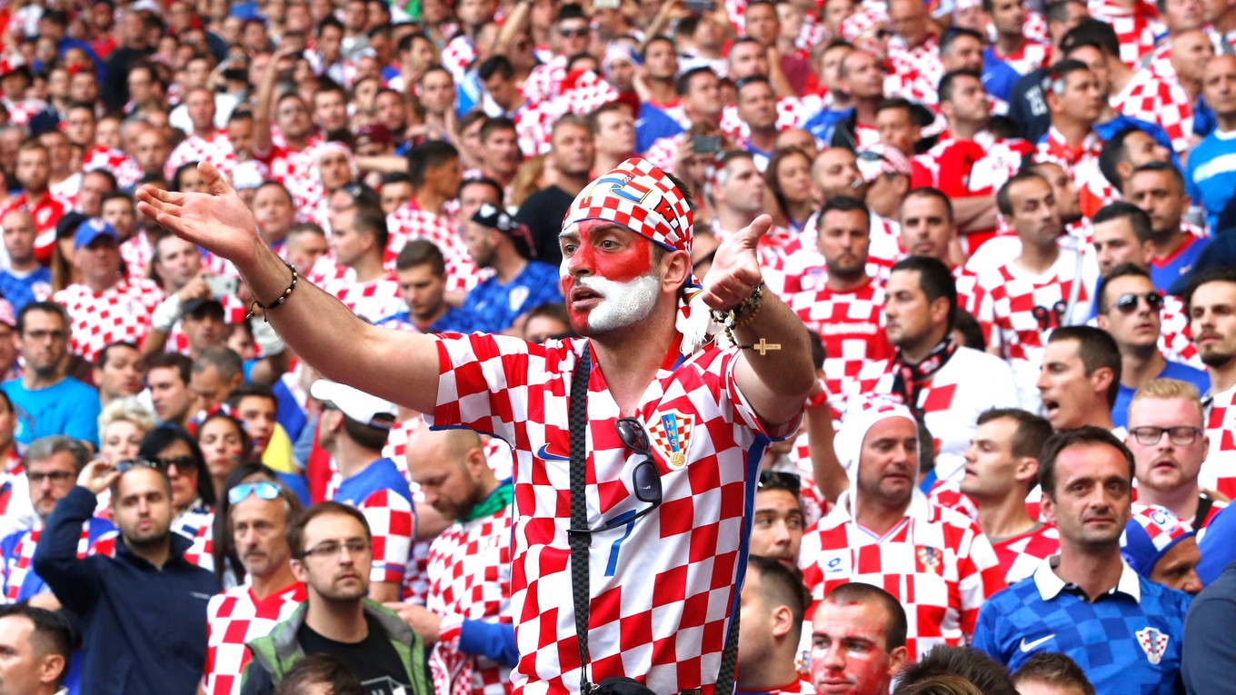 Chorvátski fanúšikovia zápas s Anglickom na štadióne nepozrú.