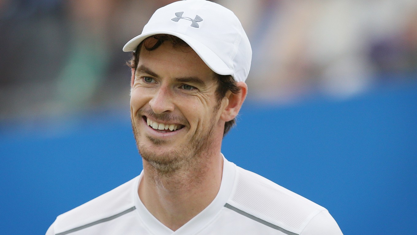 Andy Murray sa mohol po svojom zápase usmievať.