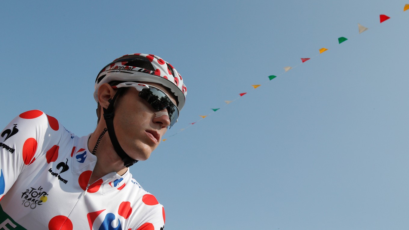 Pierre Rolland je kvalitným vrchárom. V minulosti nosil na Tour de France aj bodkovaný dres.
