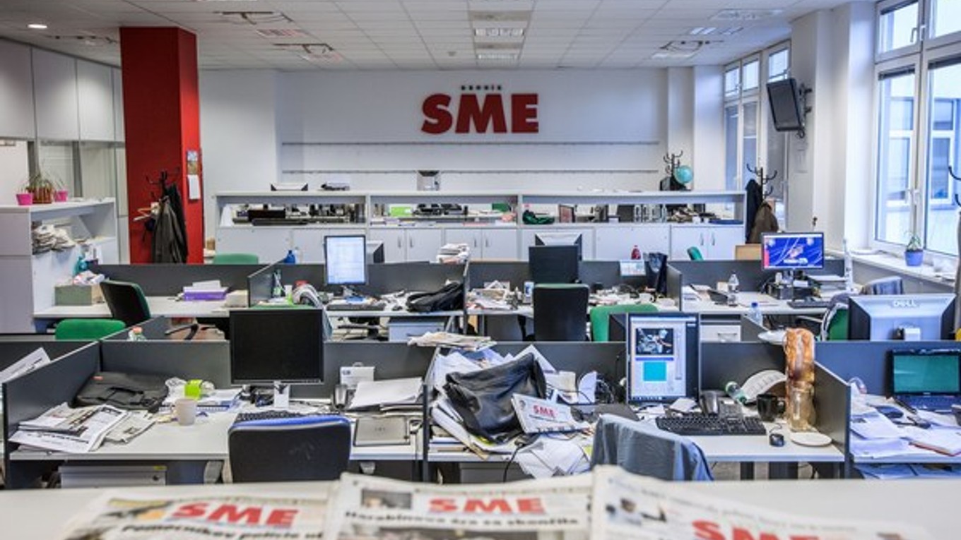 Redakcia denníka SME.