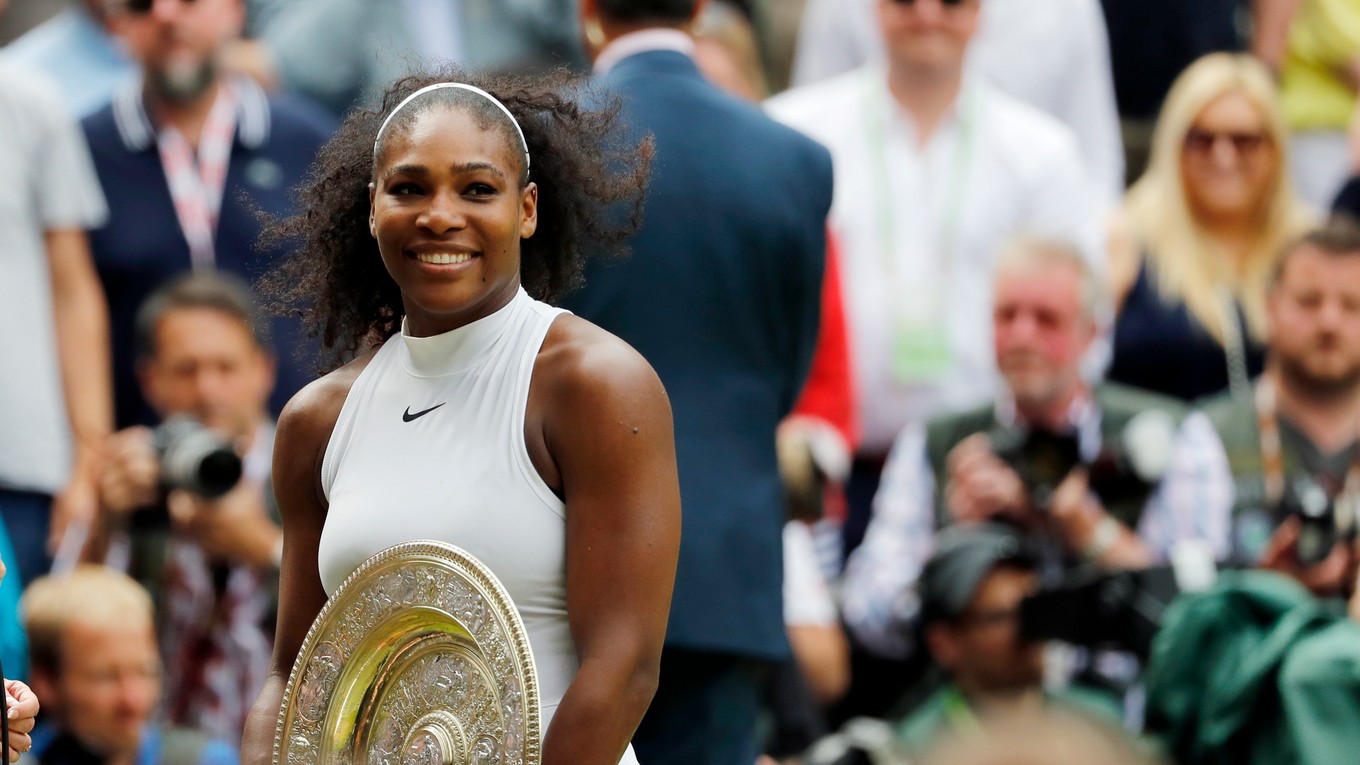 Serena ovládla Wimbledon už siedmykrát.