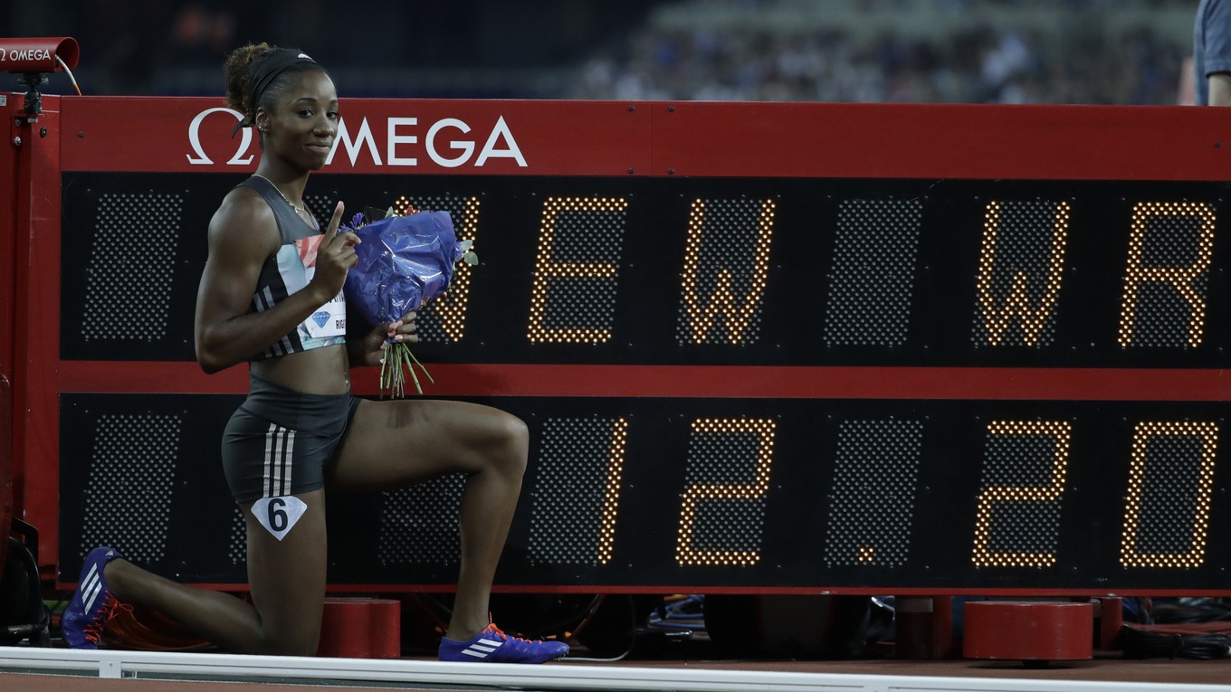 Kendra Harrisonová prekonala svetový rekord v behu na 100 m cez prekážky.
