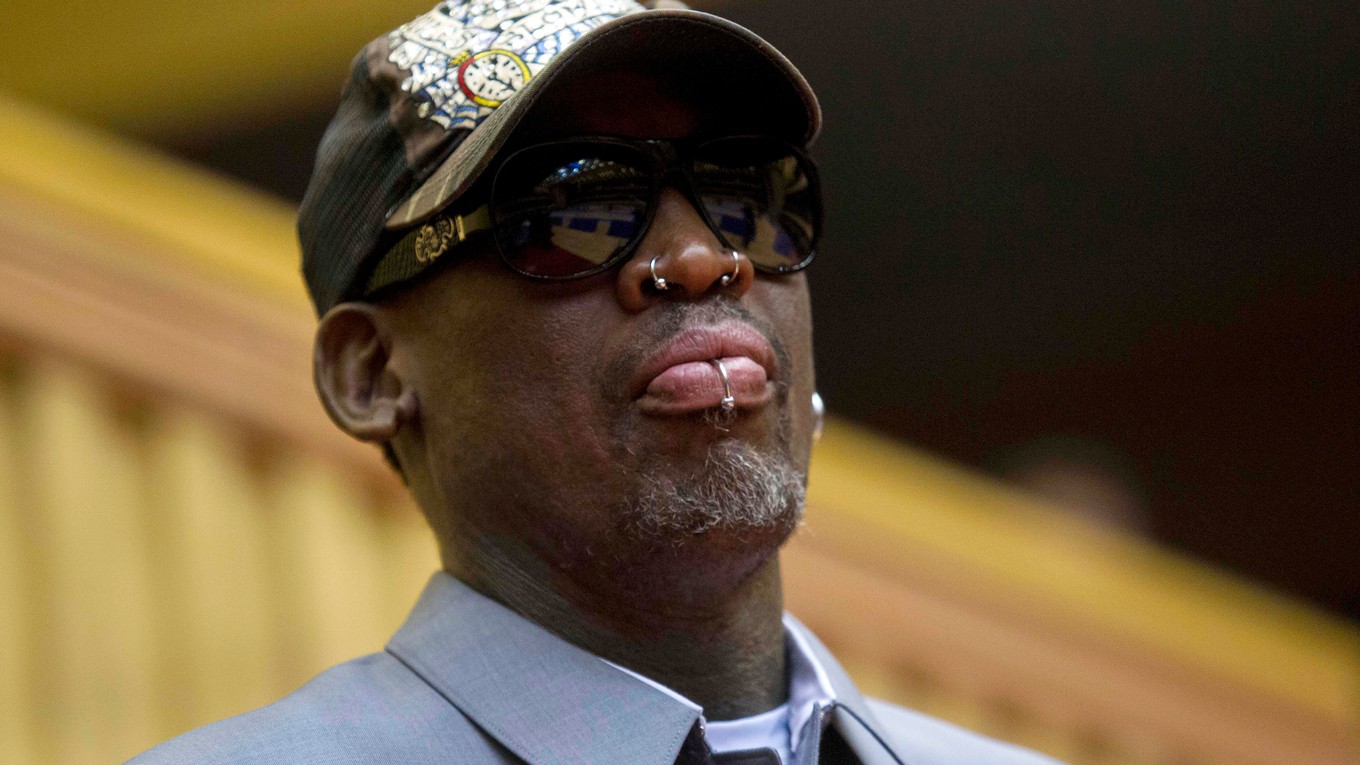 Dennis Rodman bol jedným z najextravagantnejších hráčov NBA.