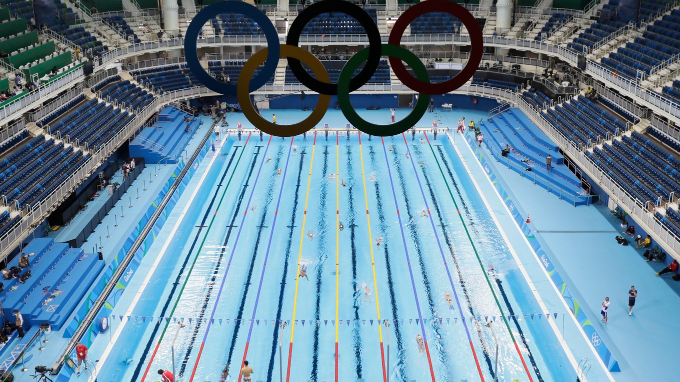 Plavecký olympijský areál v Riu na svoje súťaže ešte len čaká. Na tréningy už je však k dispozícii.
