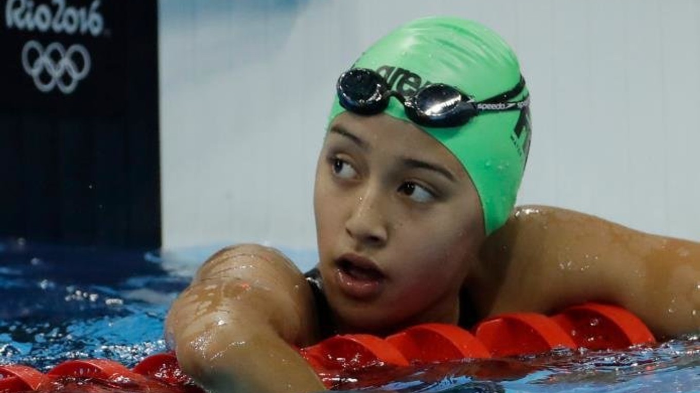 Trinásťročná nepálska plavkyňa vyhrala svoju rozplavbu.