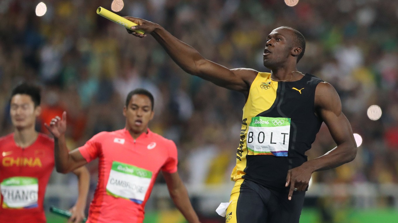 Usain Bolt získal v Riu svoju deviatu zlatú olympijskú medailu.
