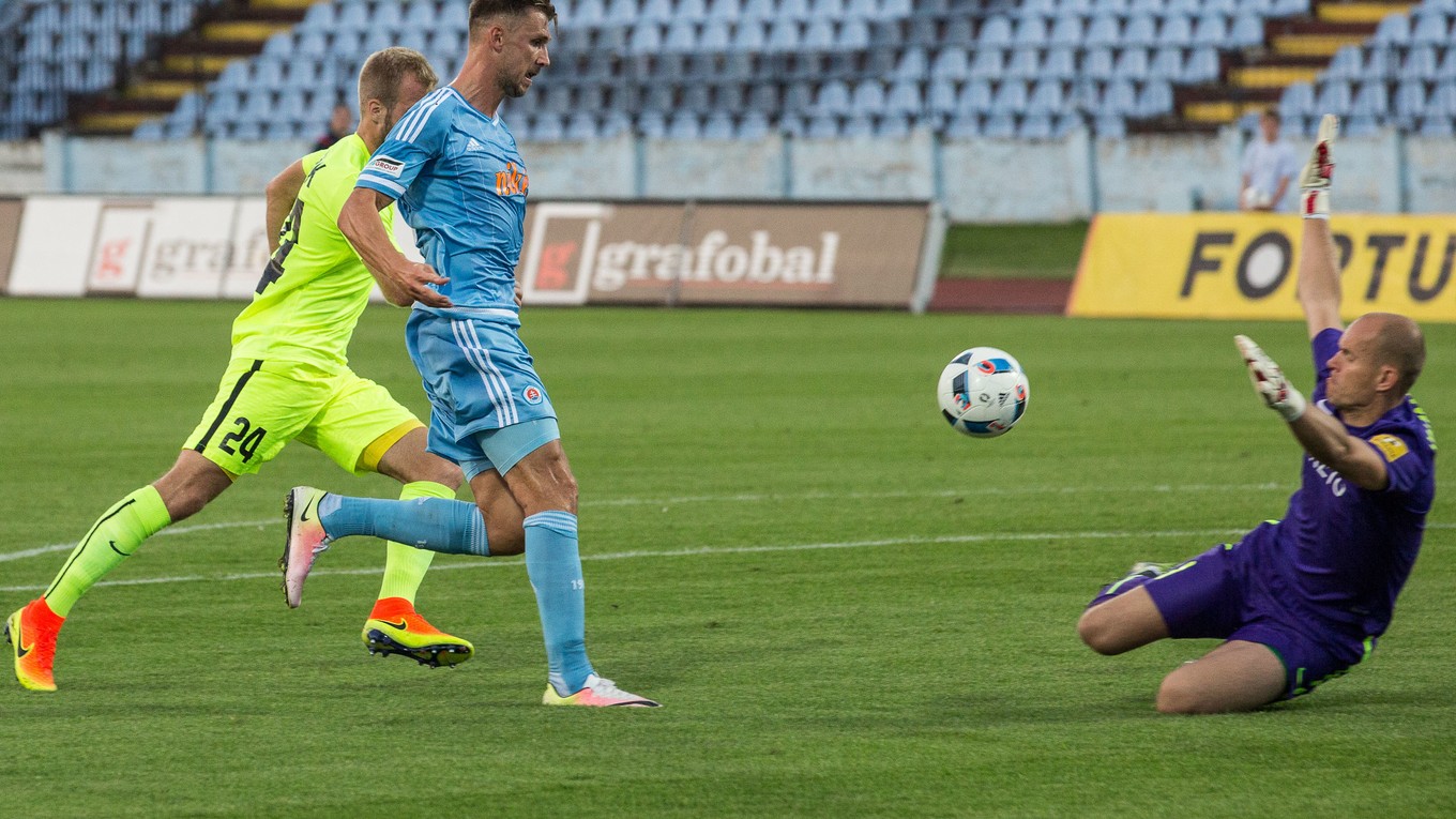 Slovan zdolal Žilinu, Vukomanovičovi vyšla trénerská premiéra.