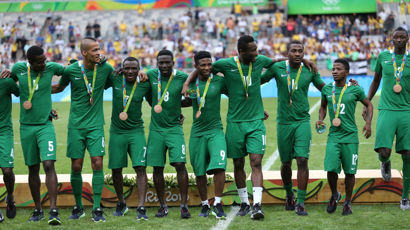 Nigéria získala bronzové medaily na futbalovom olympijskom turnaji.