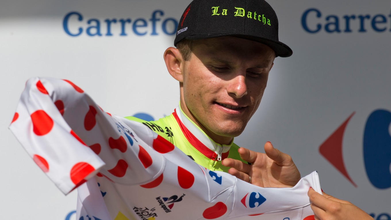 Rafal Majka je úradujúcim držiteľom bodkovaného dresu pre najlepšieho vrchára na Tour de France.