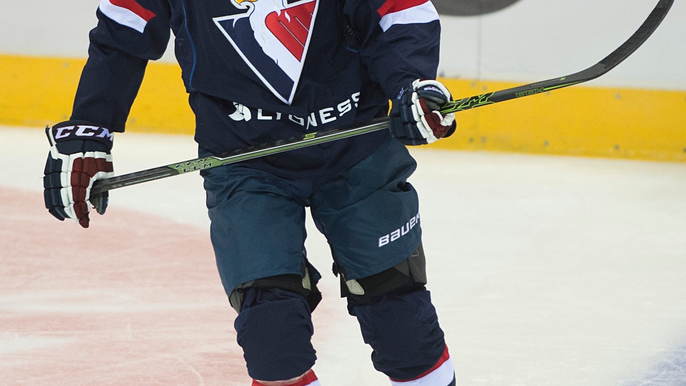 Marek Ďaloga hral KHL aj v drese Slovana Bratislava.