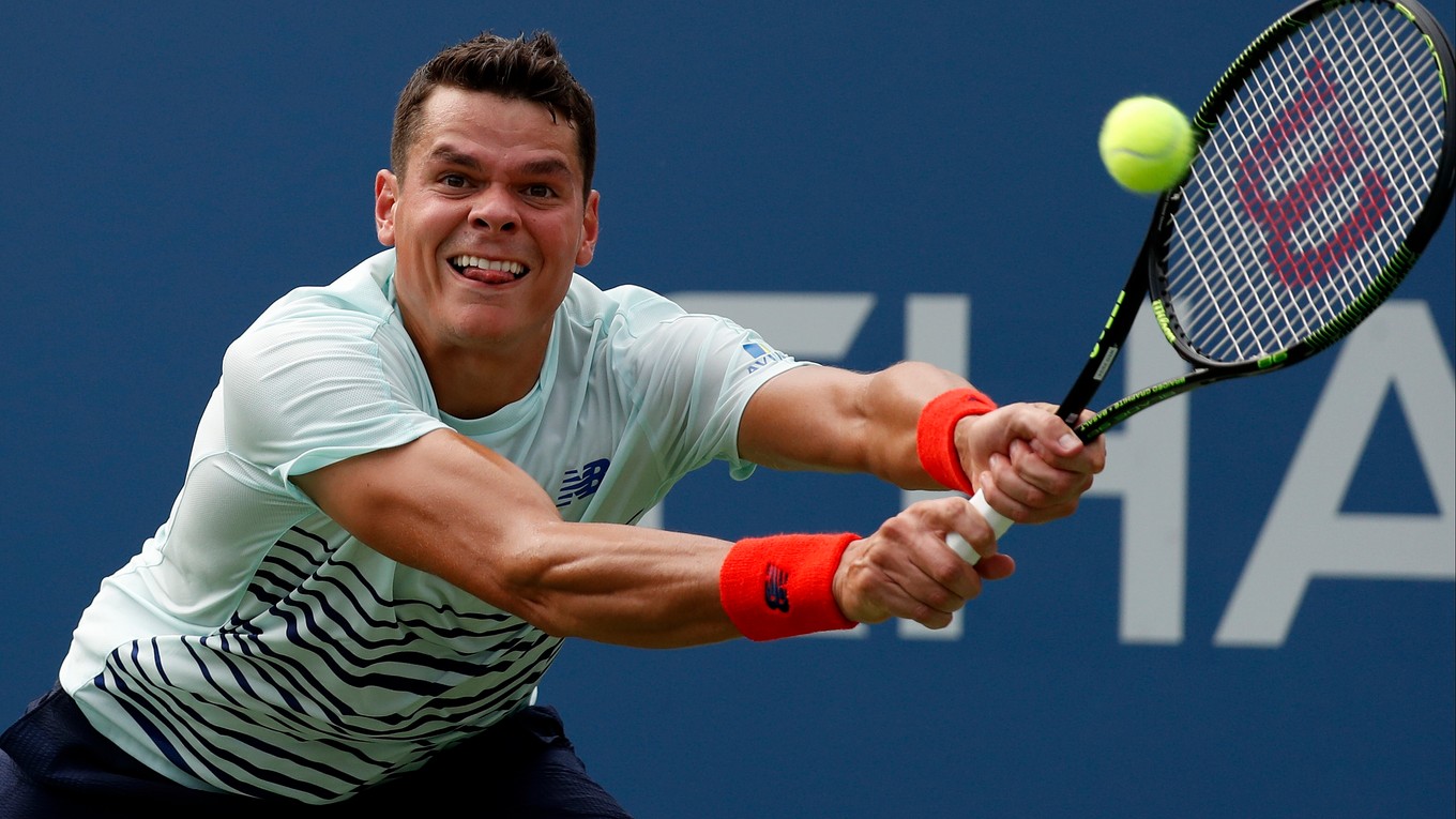 Miloš Raonič skončil na US Open už v druhom kole.