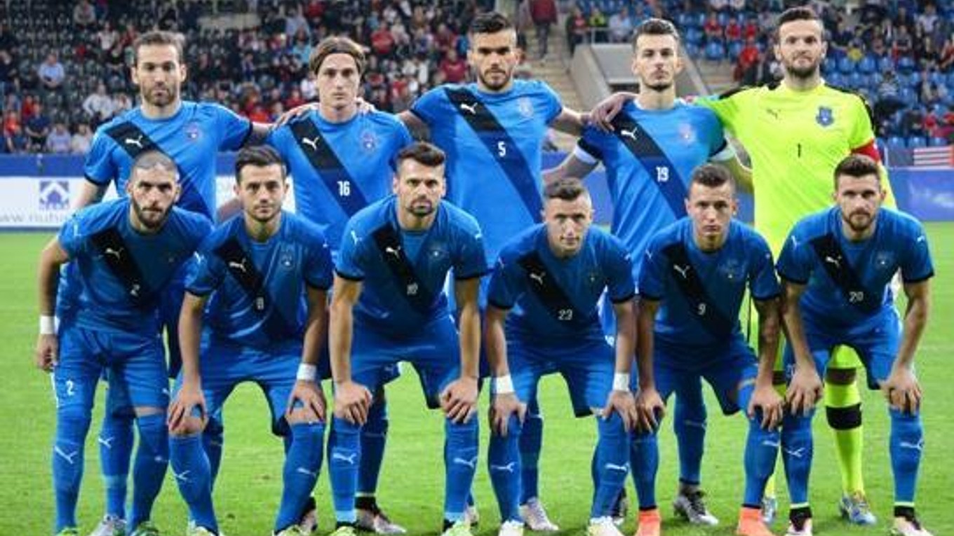 Futbalisti Kosova.