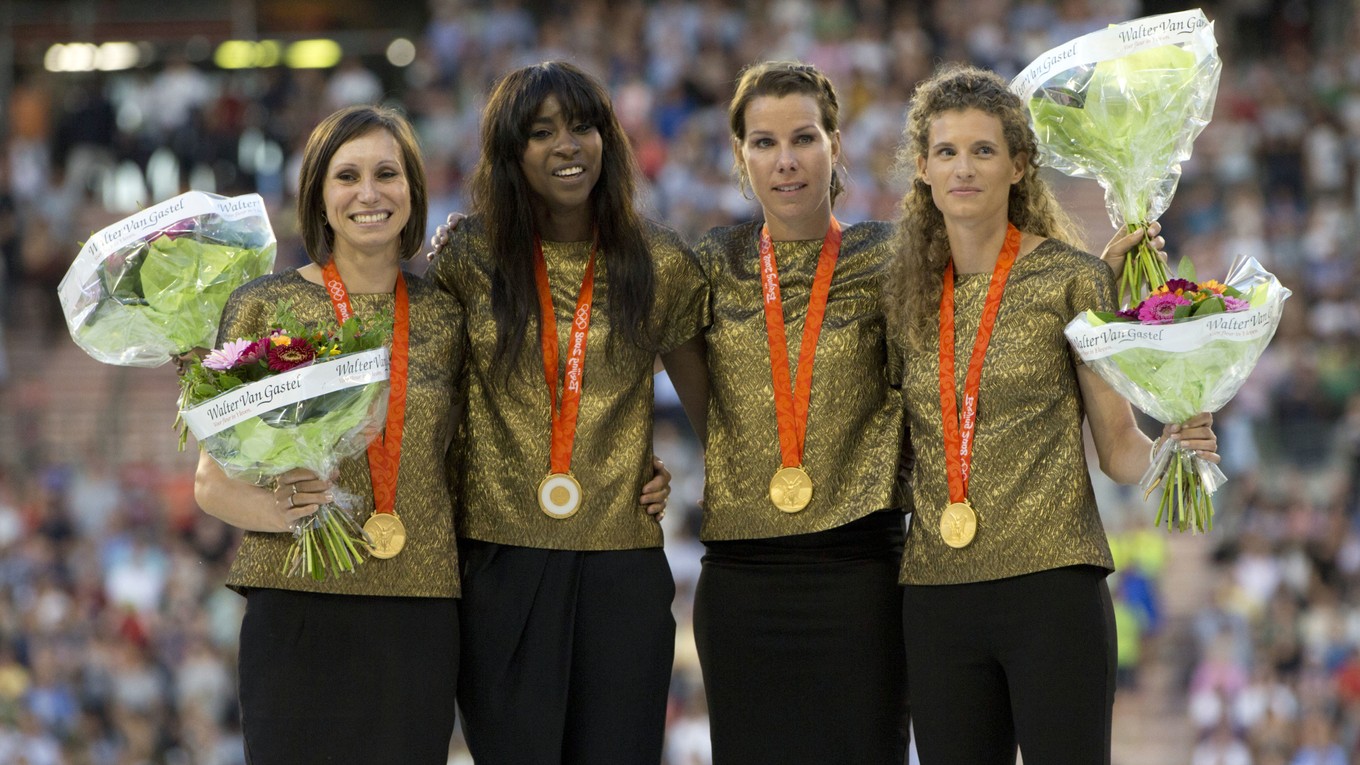Belgičankám odovzdali zlaté olympijské medaily počas mítingu Diamantovej ligy v Bruseli.