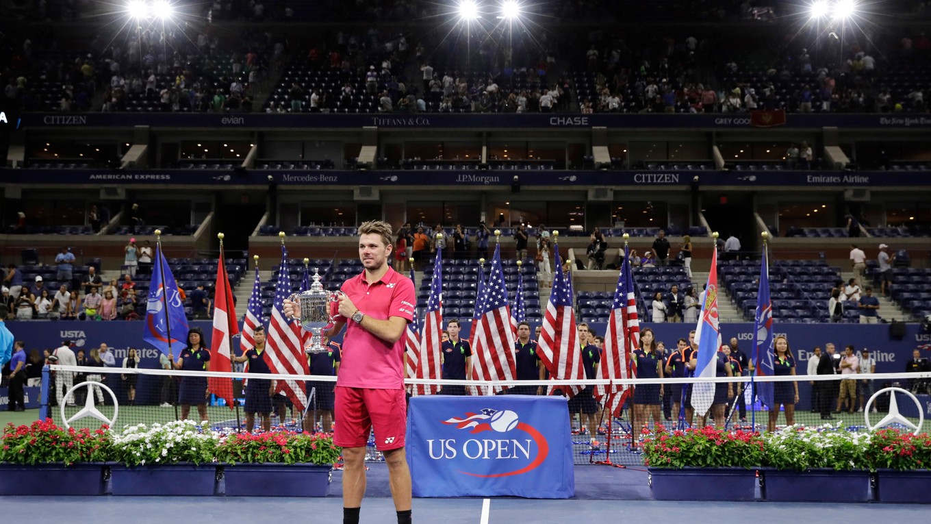 Stan Wawrinka uspel na US Open.
