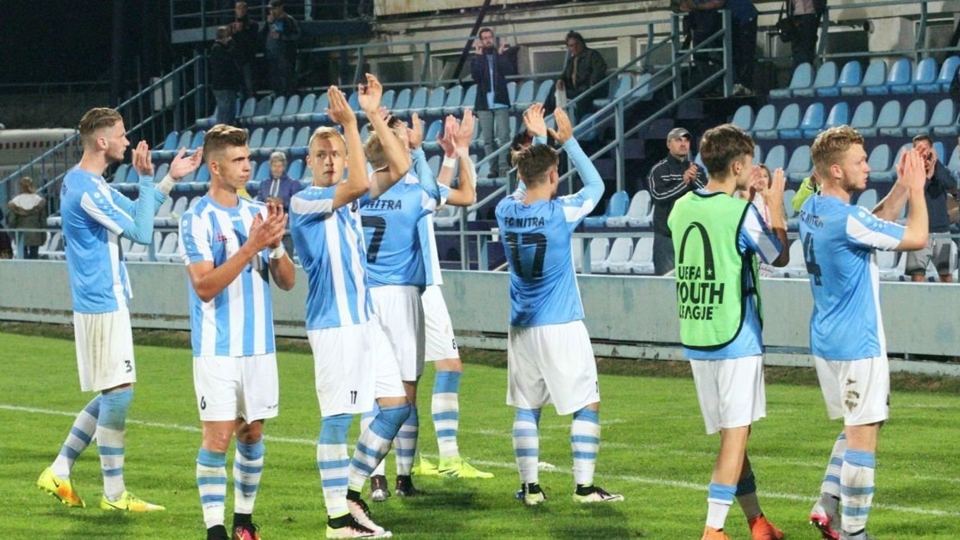 Mladí futbalisti Nitry prišli o nerozhodný výsledok v samom závere.