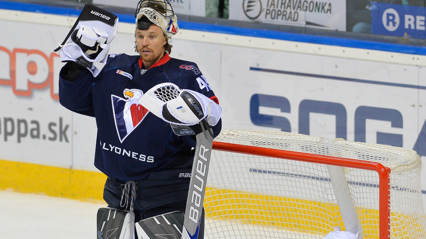 Brankár Slovana Justin Pogge.